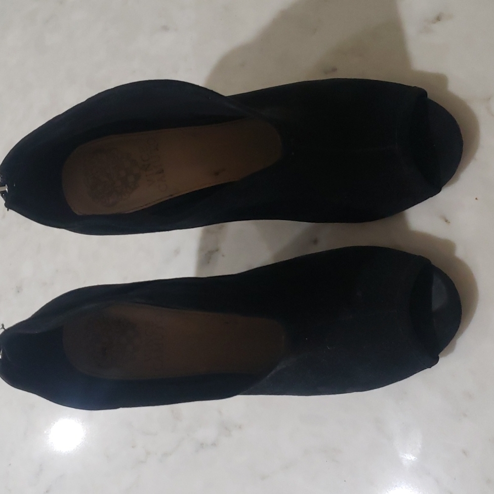 Vince Camuto Bootie blk Suede